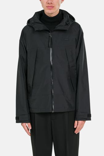 LACOSTE Regenjacke schwarz