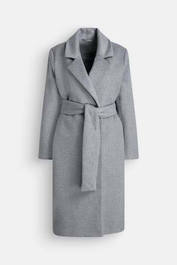 2NDDAY Wollmix-Mantel 'Liviana' grau