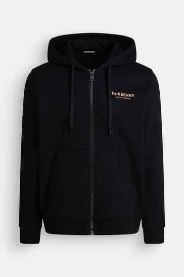 BURBERRY Sweatjacke 'Hove' schwarz