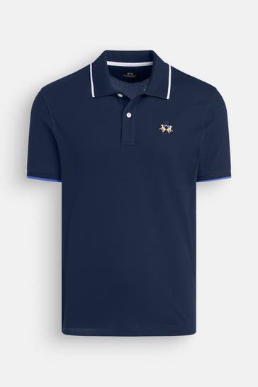 LA MARTINA Polo-Shirt navy