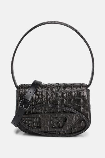 DIESEL Schultertasche schwarz