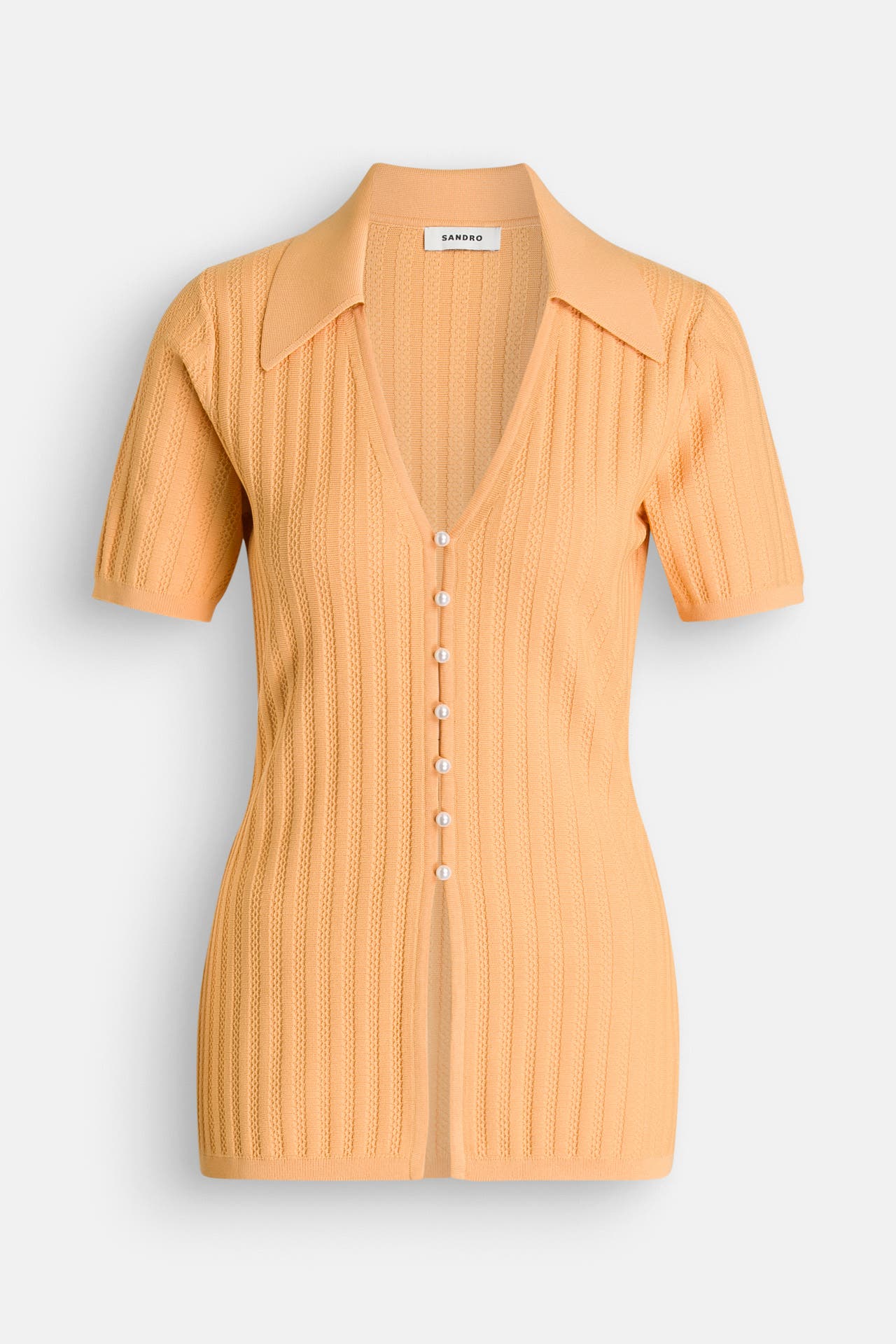 SANDRO Polo-Shirt hellorange, Bild 1
