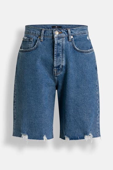 7 FOR ALL MANKIND - Jeansshorts blau