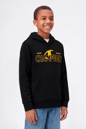 CHAMPION Hoodie schwarz