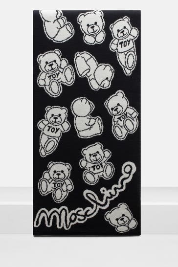 LOVE MOSCHINO Wollmix-Schal gemustert