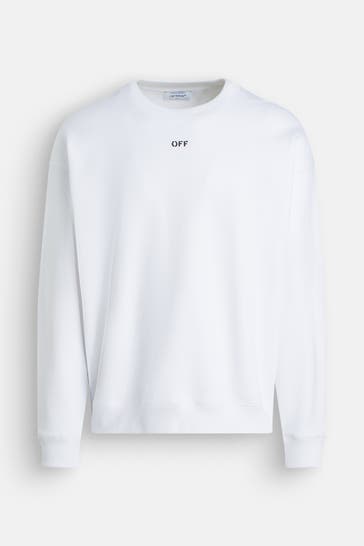 OFF-WHITE Sweatshirt weiß