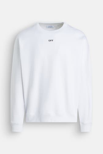 OFF-WHITE Sweatshirt weiß