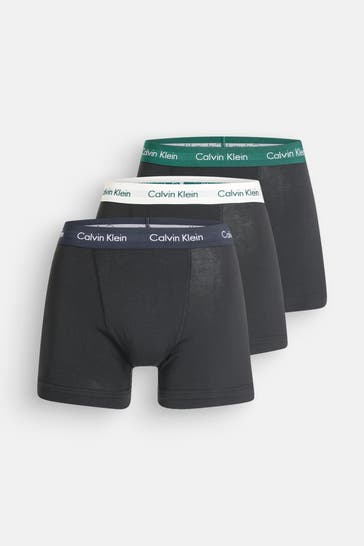 CK UNDERWEAR 3er-Pack Boxer Trunks schwarz