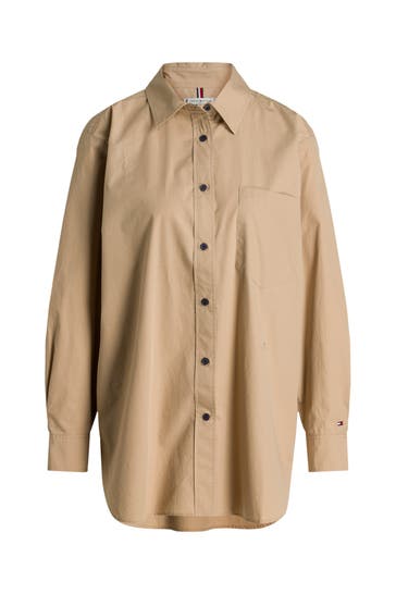 TOMMY HILFIGER Casual-Bluse beige