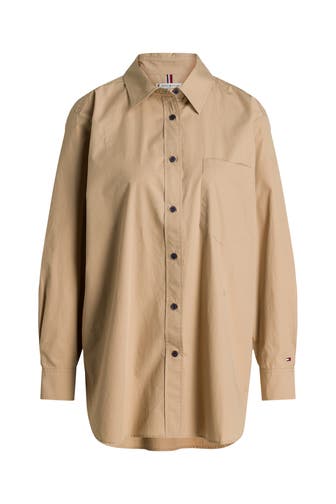 TOMMY HILFIGER Casual-Bluse beige
