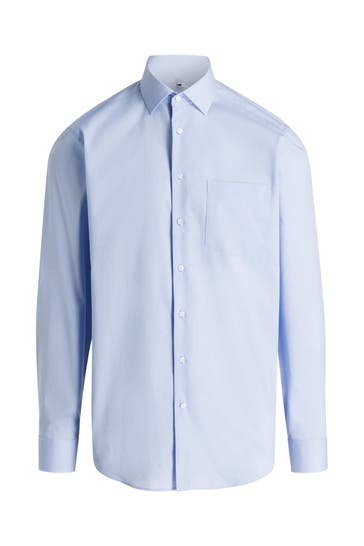 SEIDENSTICKER Business-Hemd eisblau