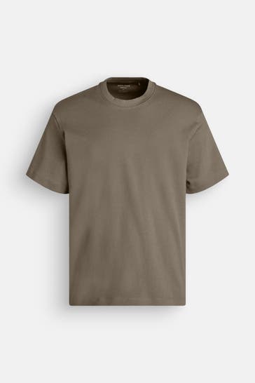 JACK & JONES T-Shirt graugrün