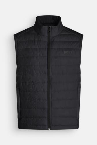 BOSS Steppweste 'Calano' schwarz