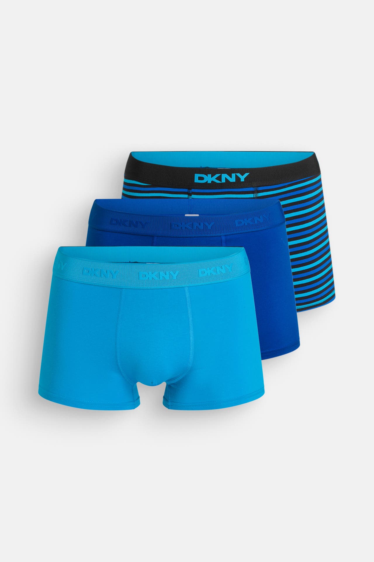 DKNY 3er-Pack Boxer Trunks 'Oraibi' blau, Bild 1