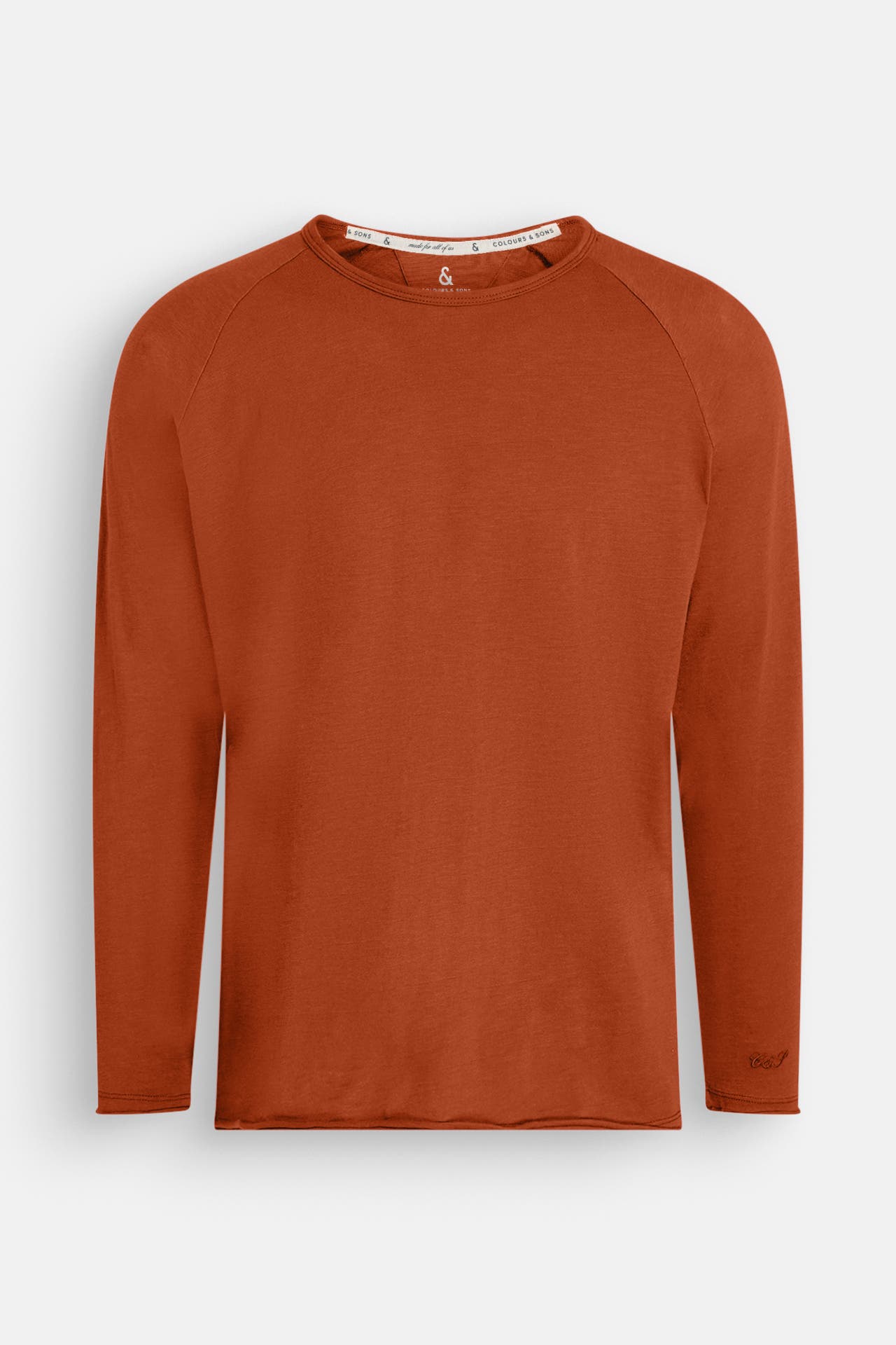 COLOURS & SONS Longsleeve terracotta, Bild 1