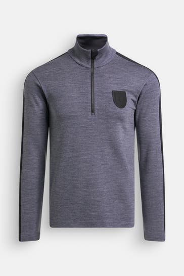 TONI SAILER Midlayer 'Joris' blaugrau