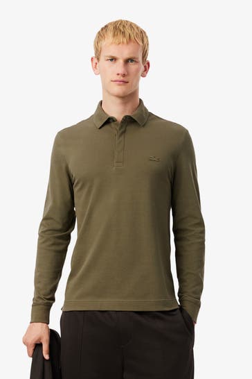LACOSTE Longsleeve dunkelgrpn