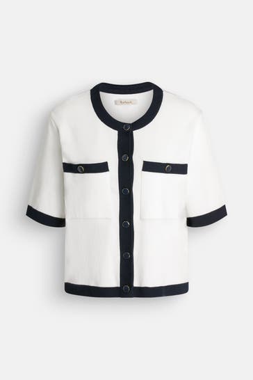 BARBOUR Strickjacke zweifarbig