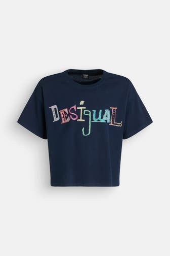 DESIGUAL T-Shirt dunkelblau