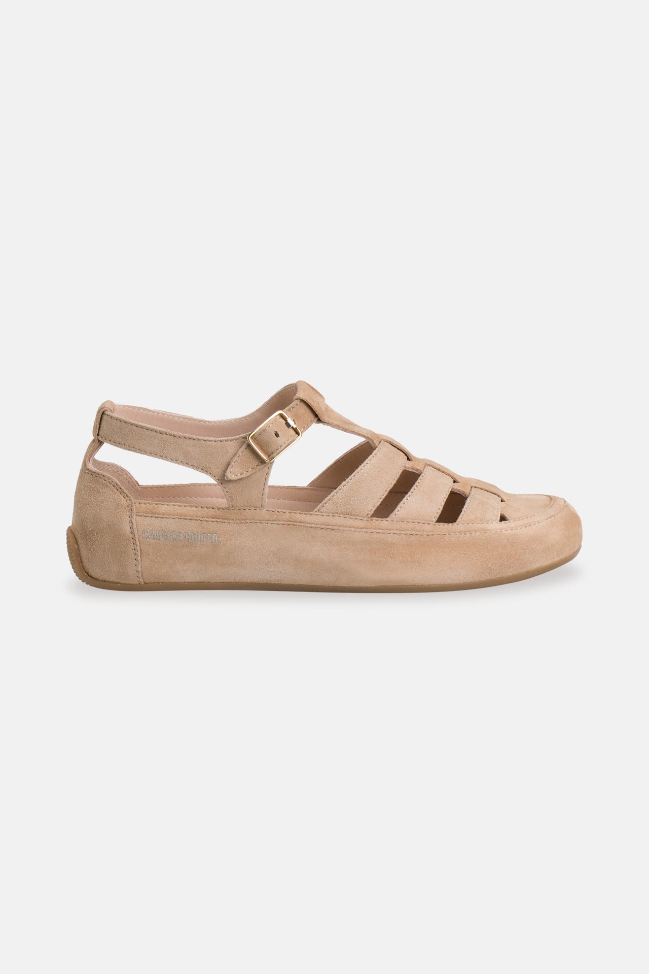 CANDICE COOPER Sandalen 'Rock T-Bar' hellbraun, Bild 1