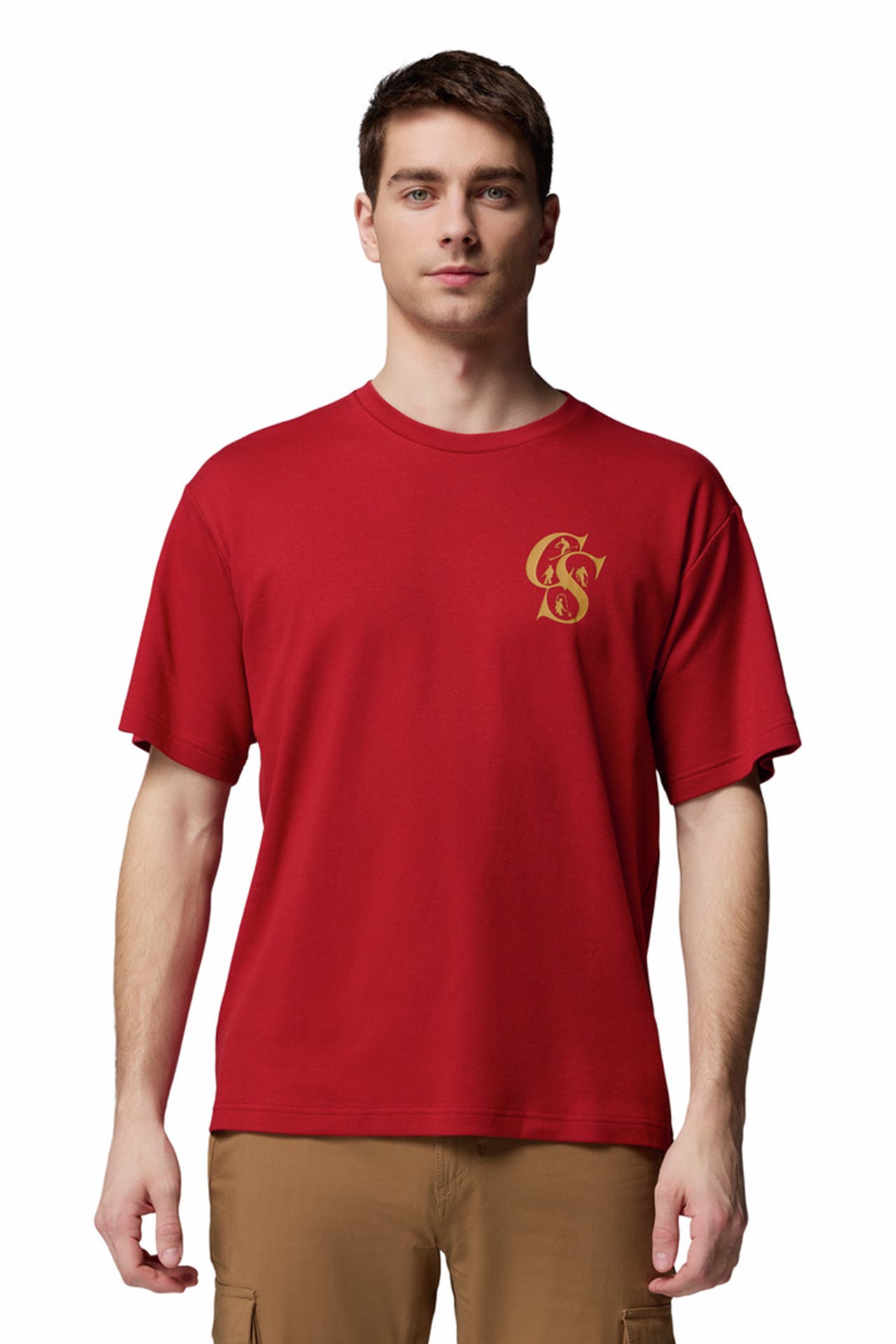 COLUMBIA T-Shirt rot, Bild 1