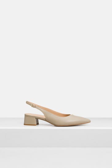 AIGNER Sling-Pumps 'Peggy' greige