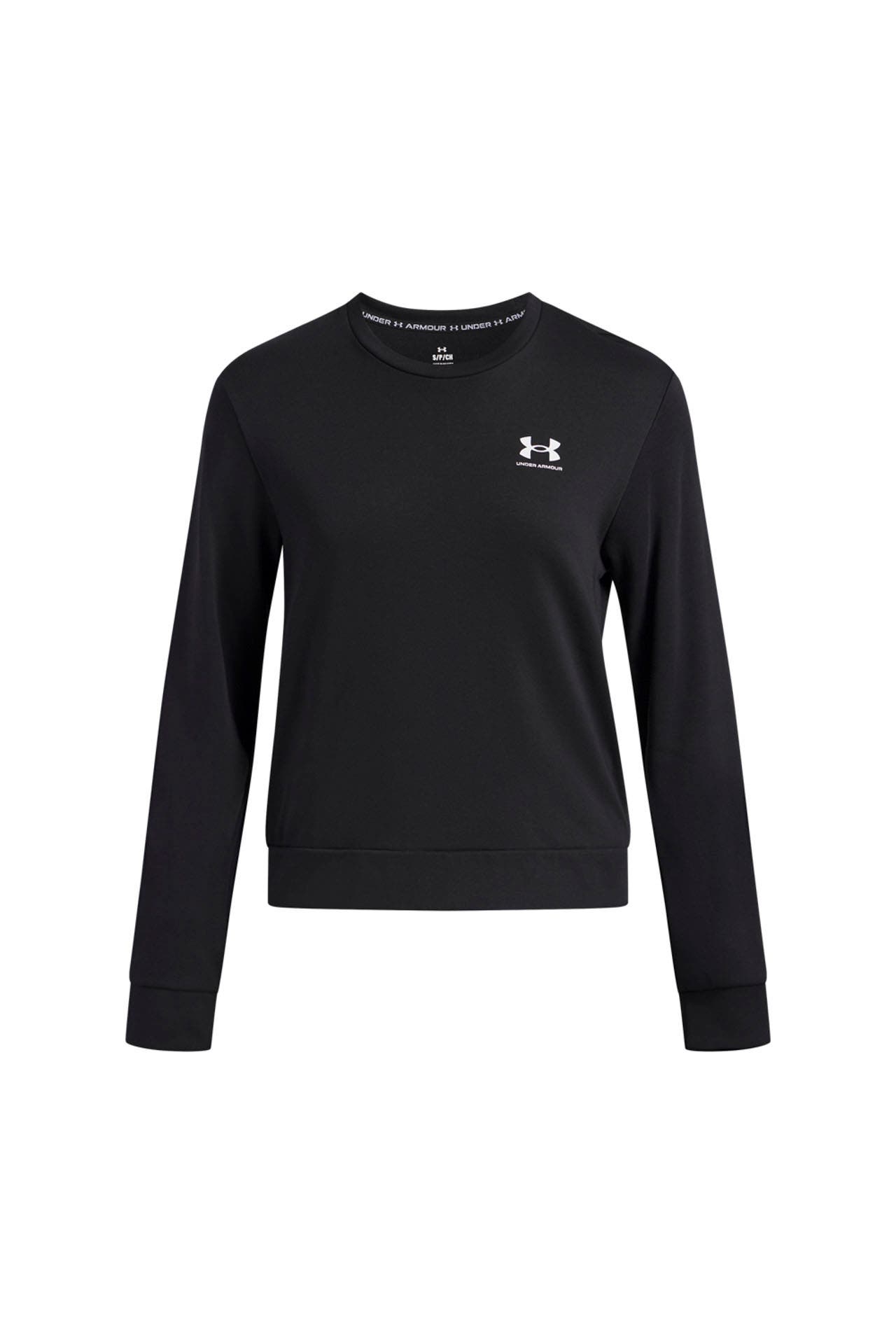 UNDER ARMOUR Sweatshirt 'Rival Terry' schwarz, Bild 1
