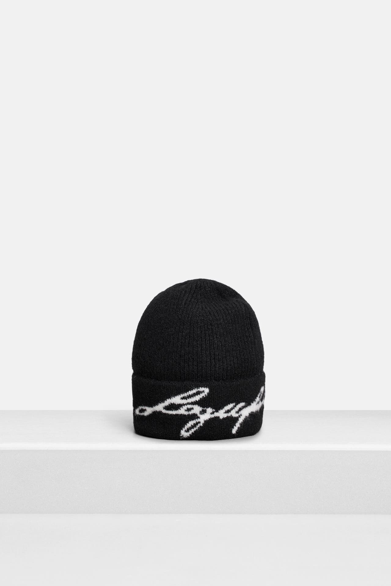 KARL LAGERFELD Beanie schwarz, Bild 1