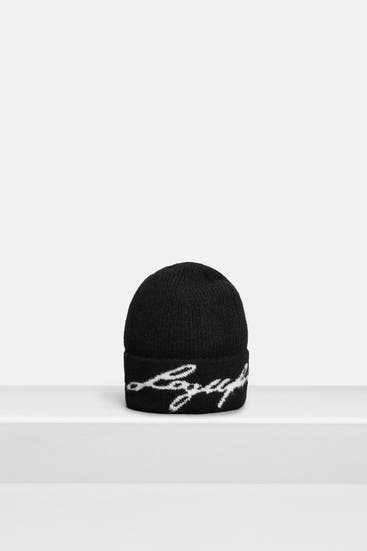 KARL LAGERFELD - Beanie schwarz