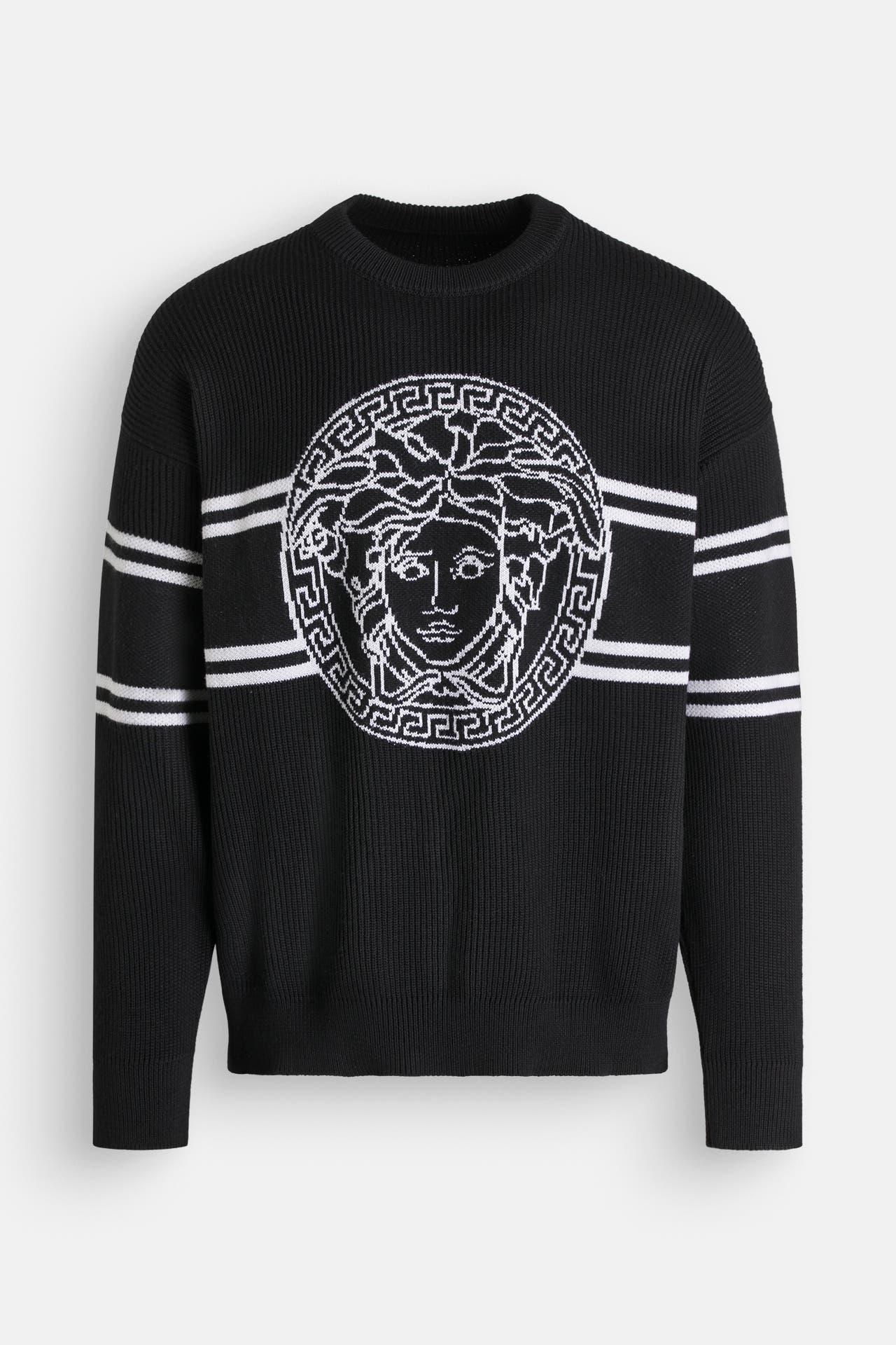 VERSACE Strickpullover schwarz, Bild 1
