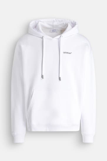 OFF-WHITE Hoodie weiß