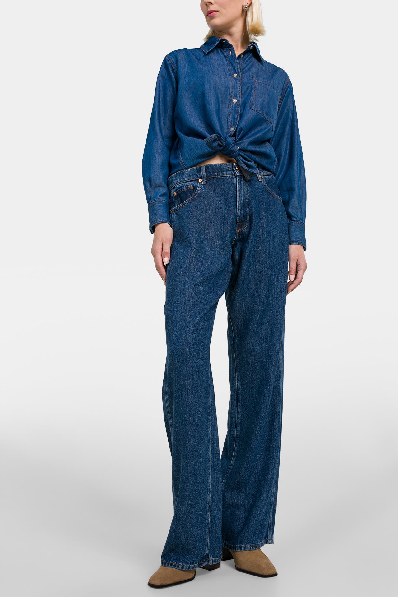 7 FOR ALL MANKIND Jeans 'Tess' loose, Bild 1