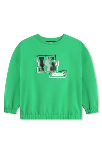 KARL LAGERFELD Sweatshirt grün