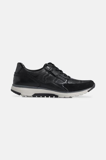 GABOR Sneaker schwarz snake