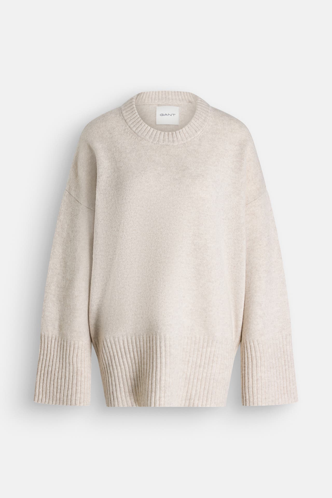 GANT Wollmix-Strickpullover beige, Bild 1