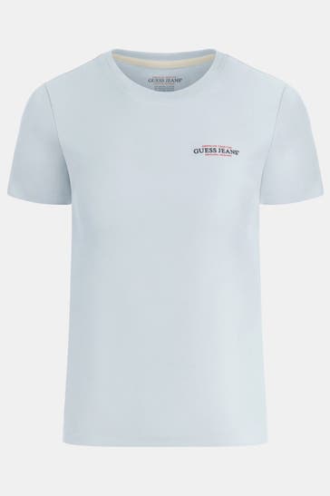 GUESS T-Shirt hellblau