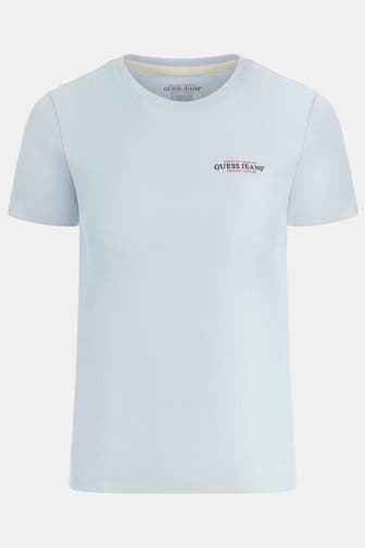 GUESS T-Shirt hellblau