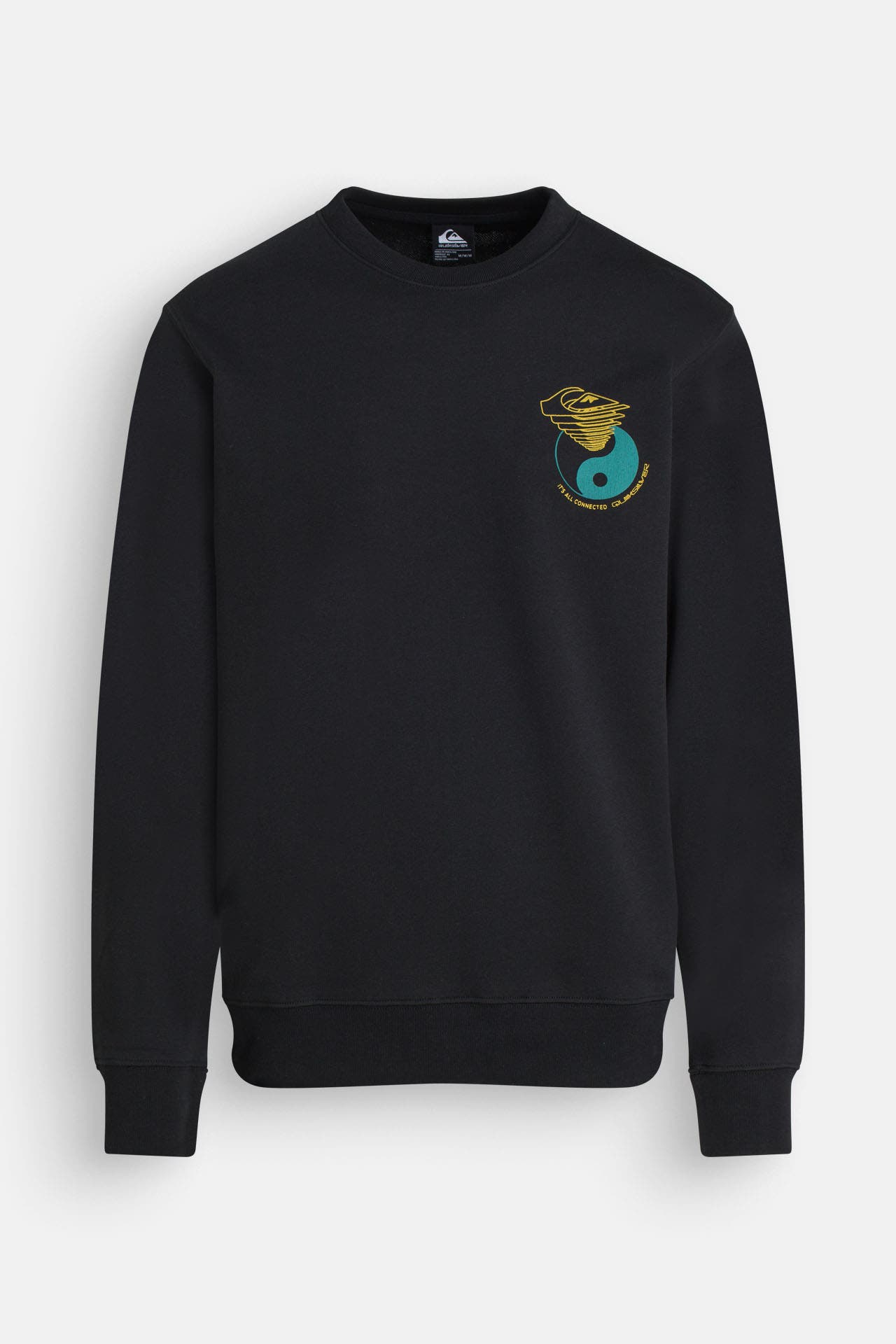 QUIKSILVER Sweatshirt schwarz, Bild 1