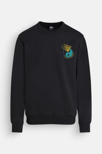 QUIKSILVER Sweatshirt schwarz