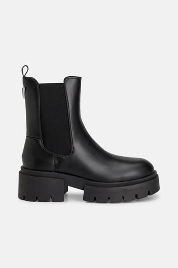 GUESS Stiefeletten 'Charlotte' schwarz