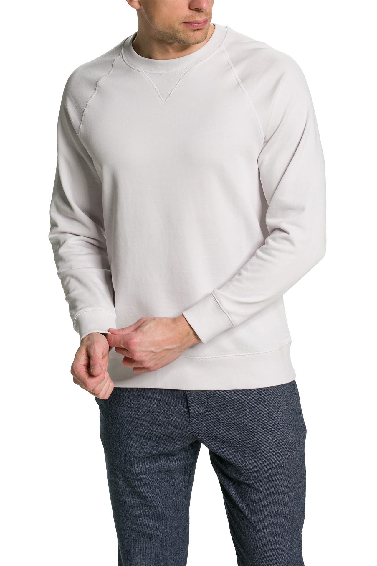 STRELLSON Sweatshirt 'Oscar' hellgrau, Bild 1