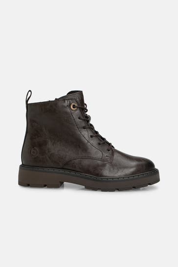 BUGATTI Schnürboots 'Sheila' dunkelbraun