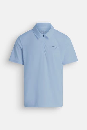 TED BAKER Polo-Shirt blau