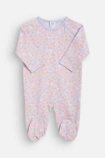 SANETTA Strampler gemustert