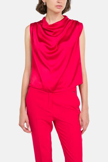 HUGO Blusentop 'Casmini' rot