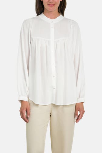 LOLLYS LAUNDRY Casual-Bluse 'Cara' weiß