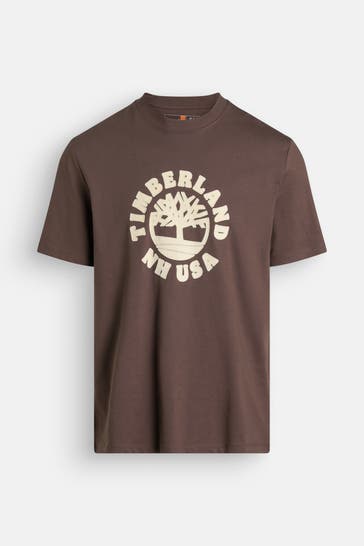 TIMBERLAND T-Shirt dunkelbraun
