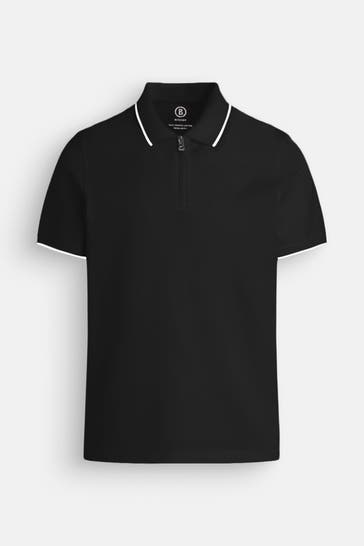 BOGNER Polo-Shirt 'Timo' schwarz