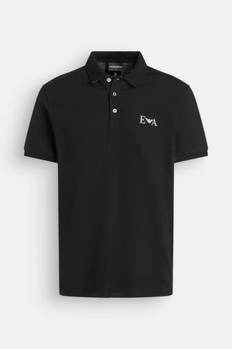 EMPORIO ARMANI Polo-Shirt schwarz