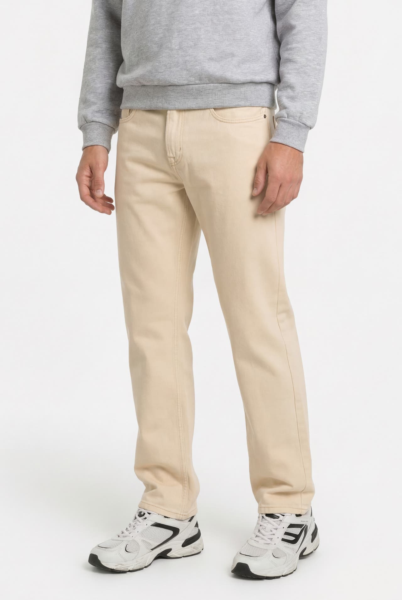 SUPERDRY Jeans beige straight, Bild 1